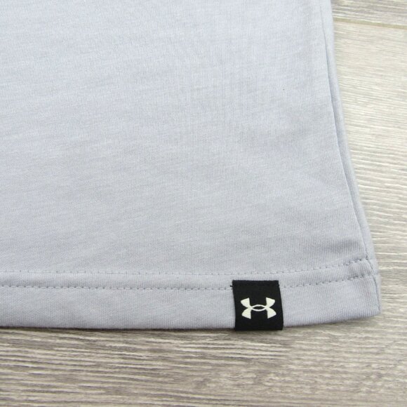 Under Armour Project Rock Payoff Bull Tank Men's Size Large Grey NEW - Picture 6 of 13
